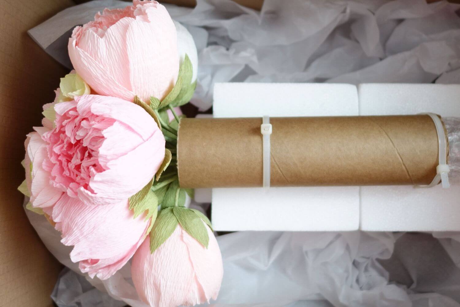 envío ramos de papel